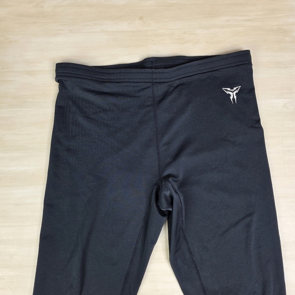 Nike Y2K Workout Compression Tight Leggings Fit Dry Kobe Mamba Logo Size Large - Picture 2 of 10